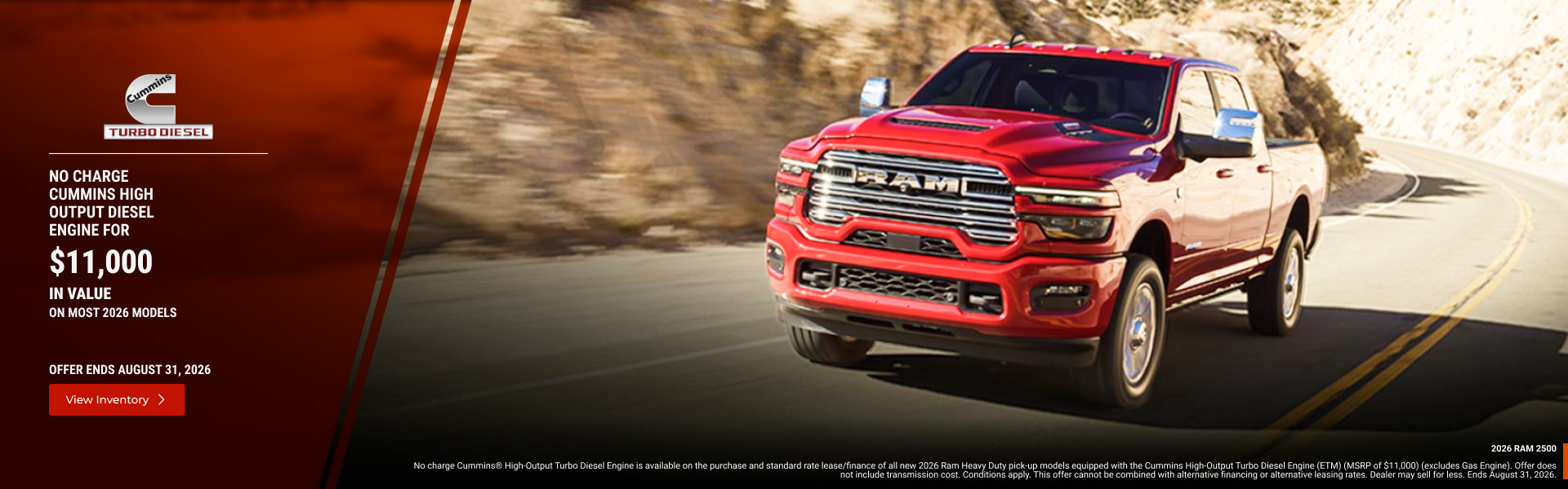 2026 RAM 2500